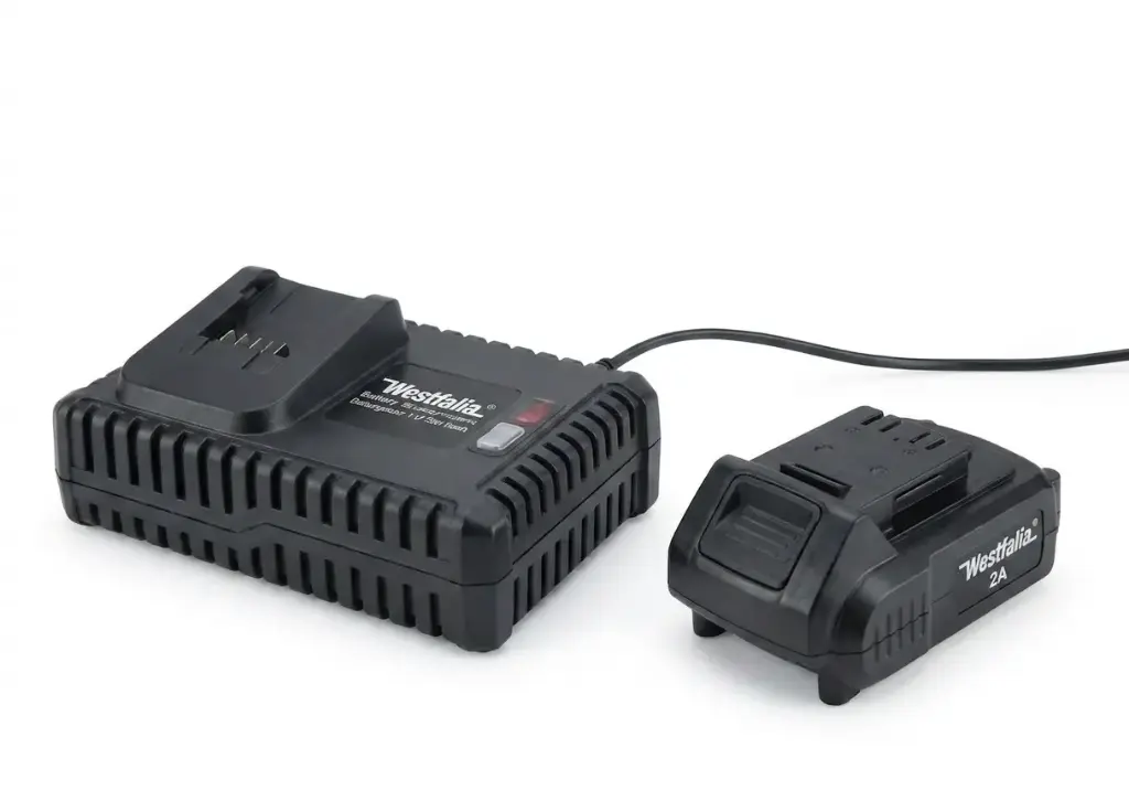 Starter-Set Quick 18 V Li-Ion: 1 x Akku 2,0 Ah + 1 x Schnellladegerät 4 A