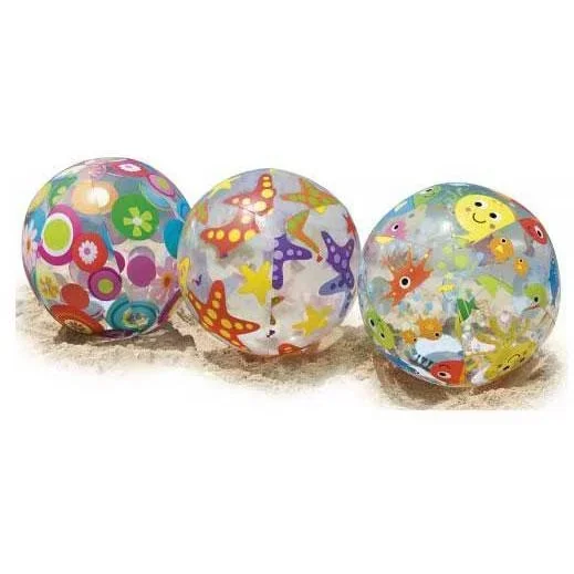 Beachball mit Design Ø 61 cm (Satz von drei)