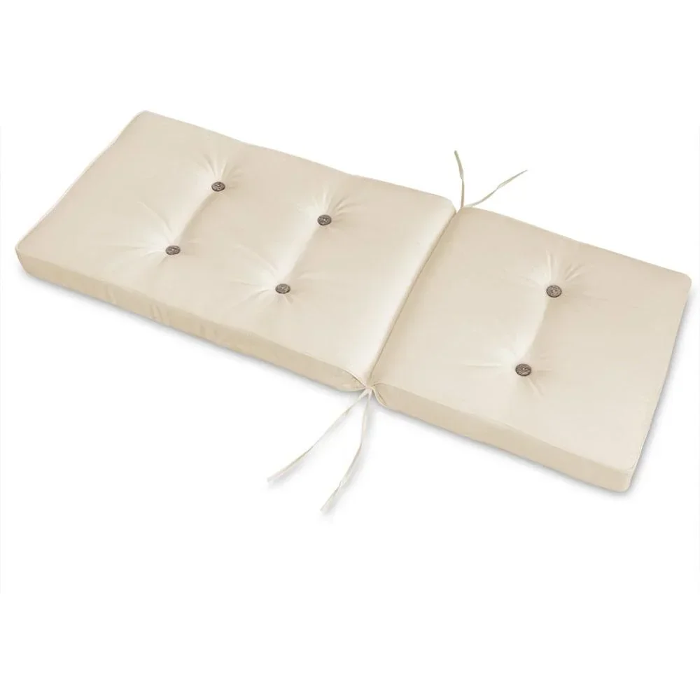 Stuhlkissen 6 Stück für hohe Rückenlehne Vanamo - creme