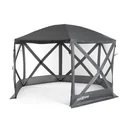 Camping Pavillon Flexion 6-Seiten grau