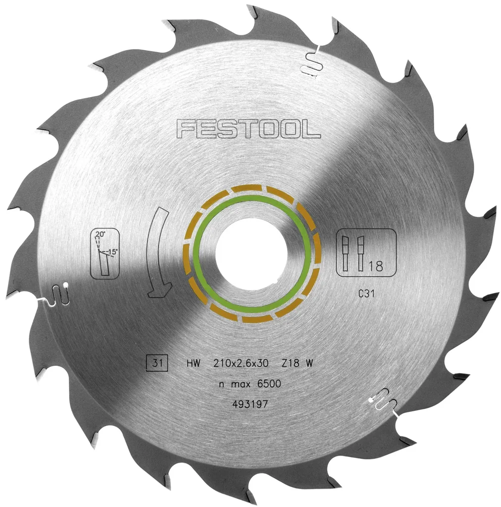 Standard-Sägeblatt HW 210 x 2,6 x 30 W18