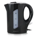 Wasserkocher, 1 Liter, 900 Watt, Schwarz