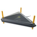 Comfort Wärmeplatte Dreieck 40x40cm für Küken, 24W/ 220-240V