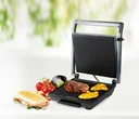 Multi Kontaktgrill, 2000 Watt Edelstahlgehäuse - Multi Elektrogrill - Paninigrill