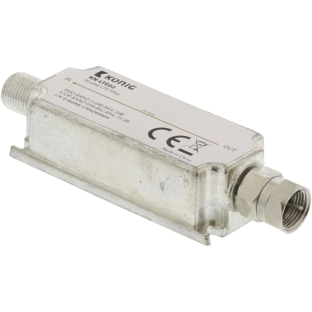DVB-T/T2 LTE-Filter 694 - 862 MHz