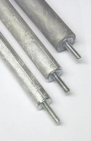 Magnesium-Stabanode mit Gewindeanschluss, 8 x 30 mm, Ø 22 mm, 500 mm