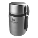 Adventure Food Jar, 532 ml, 18/8 Edelstahl, Vakuum-Isolation, Essbesteck, Kleinteilefach