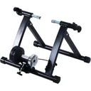 Rollentrainer Fahrrad mit Magnetbremse schwarz