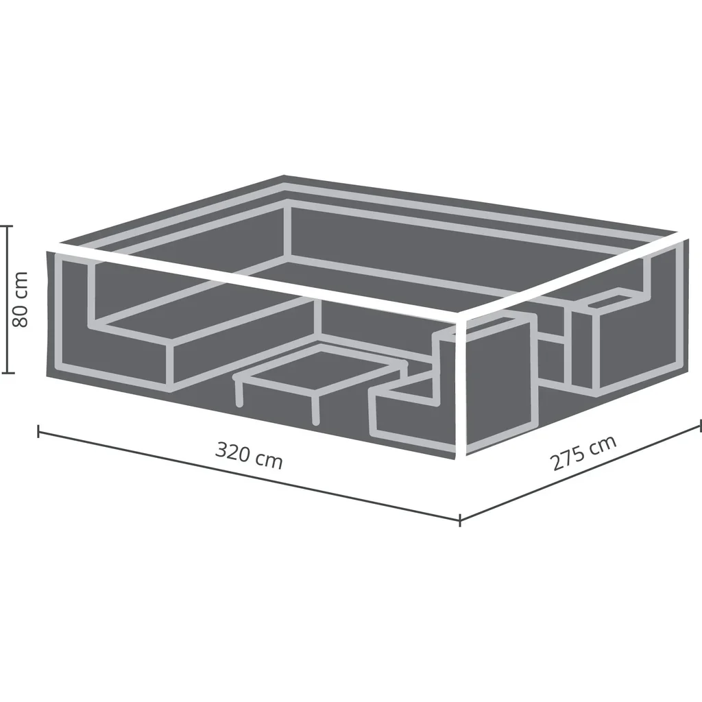 Outdoor Lounge Set Abdeckung - 320 Cm