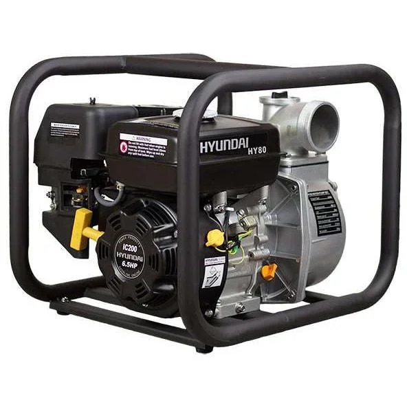 Reinwasserpumpe 80 MM (3") mit 210 ccm Benzinmotor