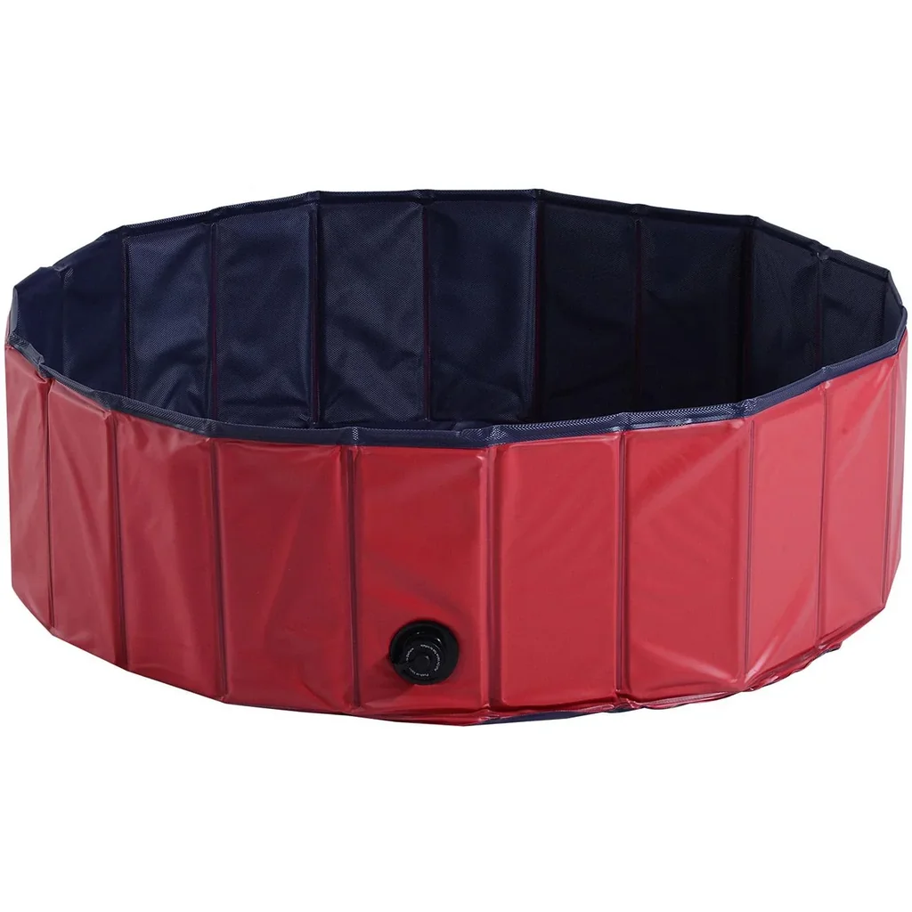 Hundepool Schwimmbad ?100cm Rot