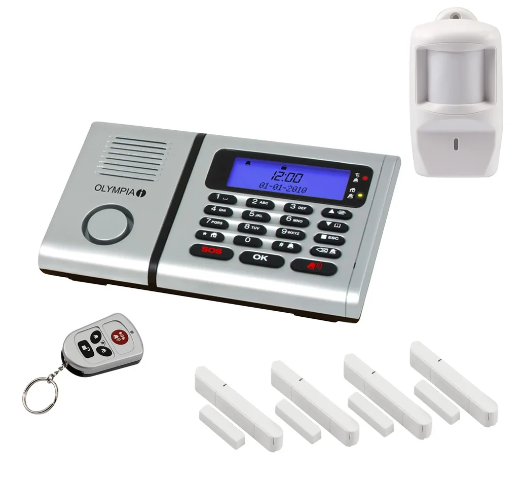 Funk - Alarmanlagen Set Protect 6061 mit Notruf- und Freisprechfunktion