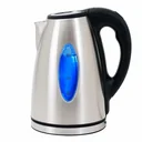 Wasserkocher Silber/Schwarz Edelstahl 1.7L