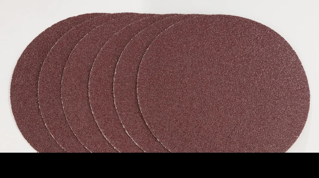 Schleifpapier K60, Durchmesser 125 mm, selbstklebend, 6 Stück