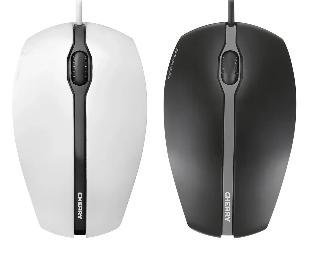 Kabelgebundene Maus GENTIX Corded Optical Mouse grau