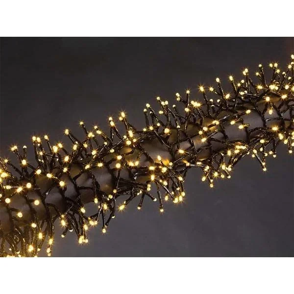 Vellight Weihnachtsbeleuchtung - 12m - 1020 LEDs - Warmweiß - Innen & Außen
