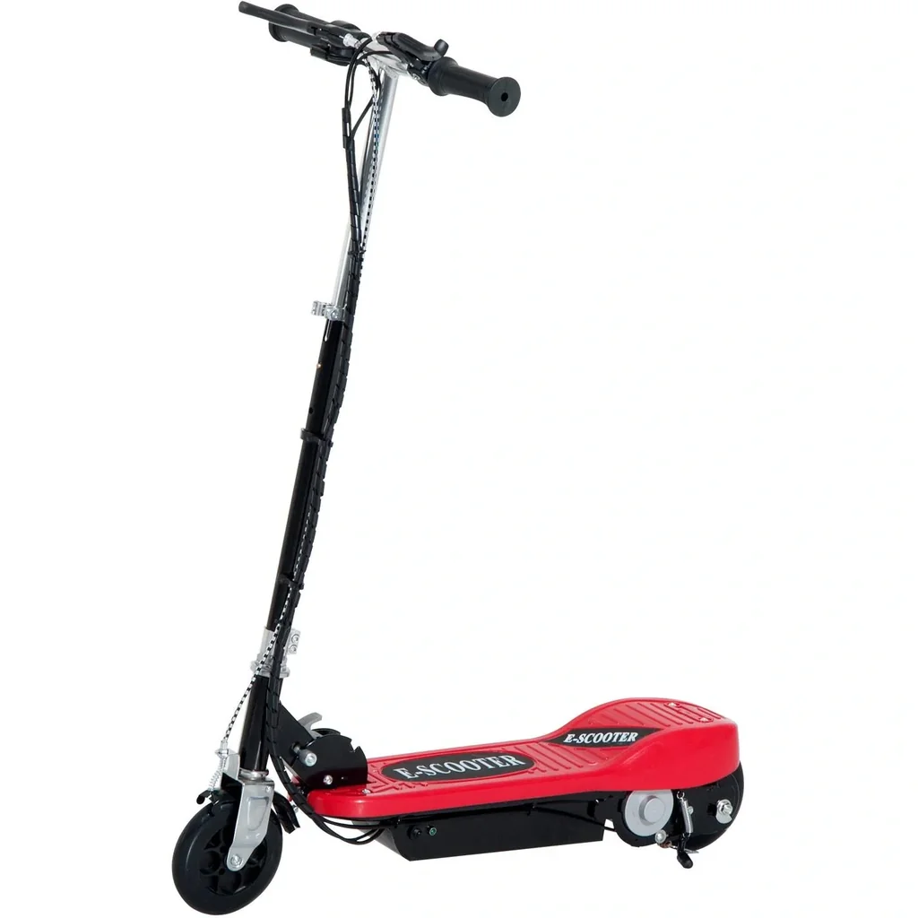 E-Scooter Kinderroller Cityroller 120W klappbar Rot