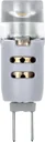 LED Niedervolt-Stiftsockel Lampe mit 1,2 Watt, G4, 12 Volt, warmweiß