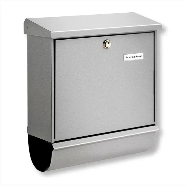 Briefkasten Comfort-set Silber