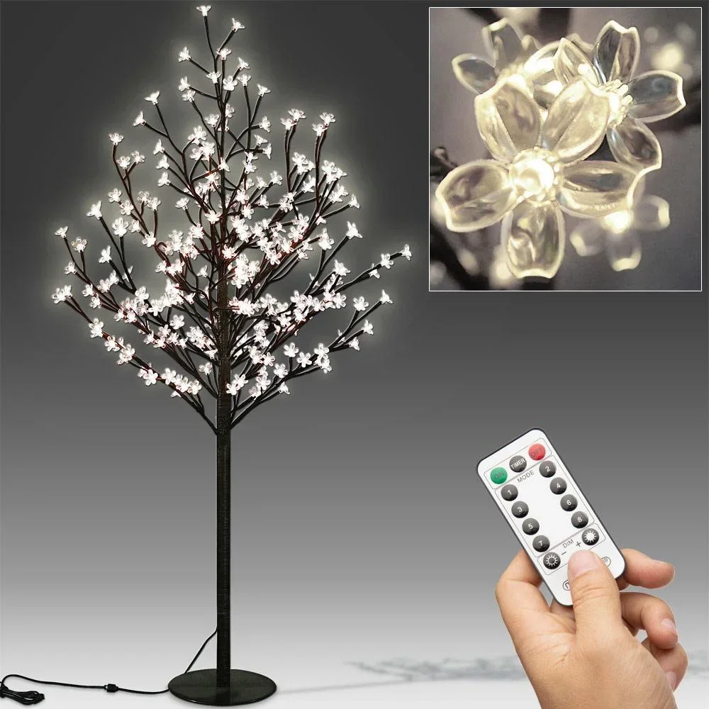Kirschblütenbaum 180cm mit 200LEDs für den Innen- und Außenbereich inkl. Fernbedienung