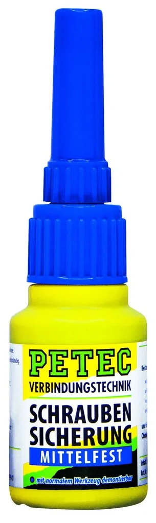 Schraubensicherung 10 g mittelfest - sichert feine, mittlere Gewinde