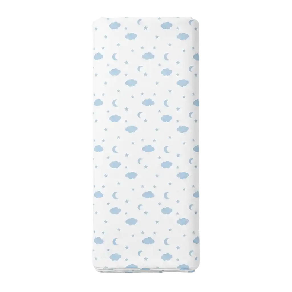 blaue Kinderstoffe image