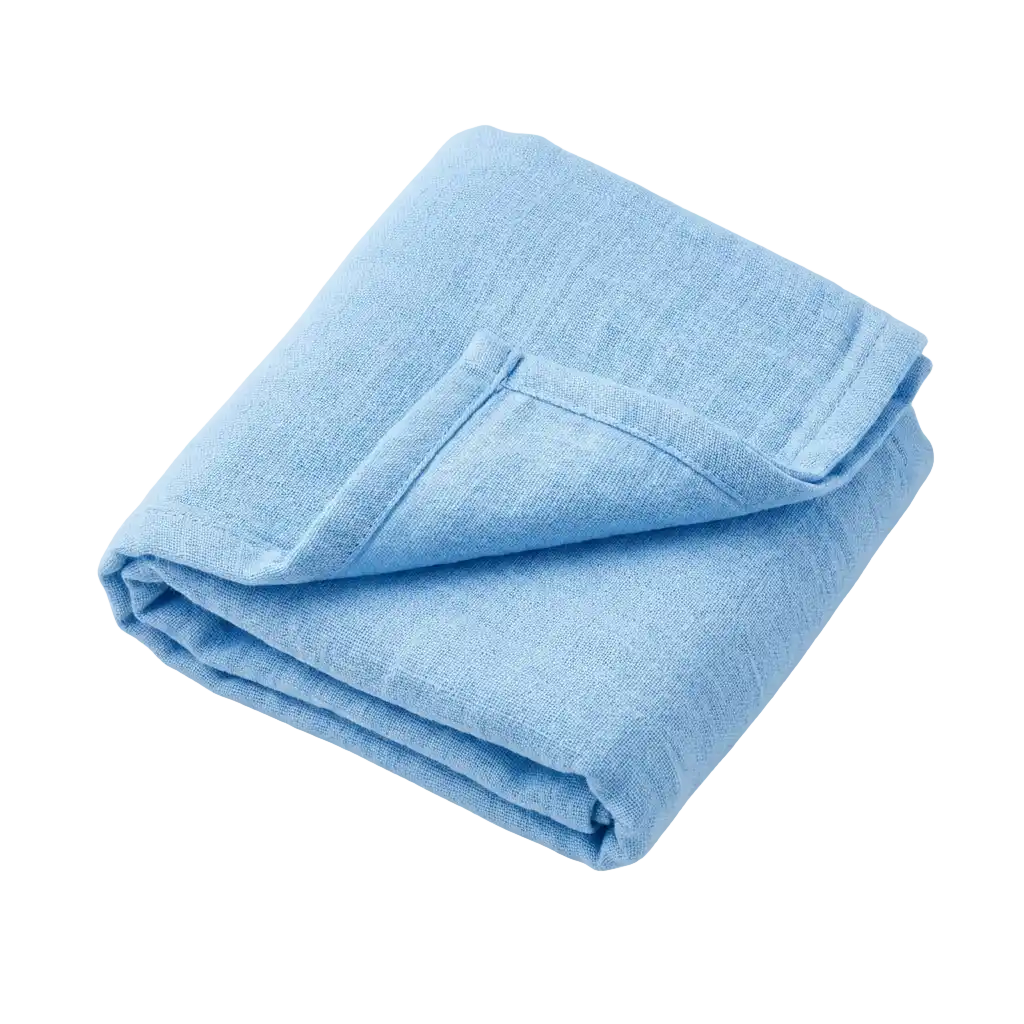 Babydecke blau Bild