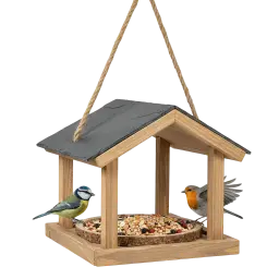 Vogelfutterhaus Balkon Bild