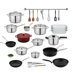 Kochgeschirr Set Bild