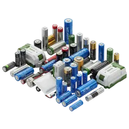 Lithium Batteries Solar Panels Bild