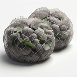 Mesh Stoff Schwarz image