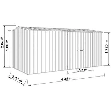 Gartenhaus Metall image