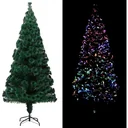 Künstlicher Weihnachtsbaum mit Standard 240 cm Faseroptik grün