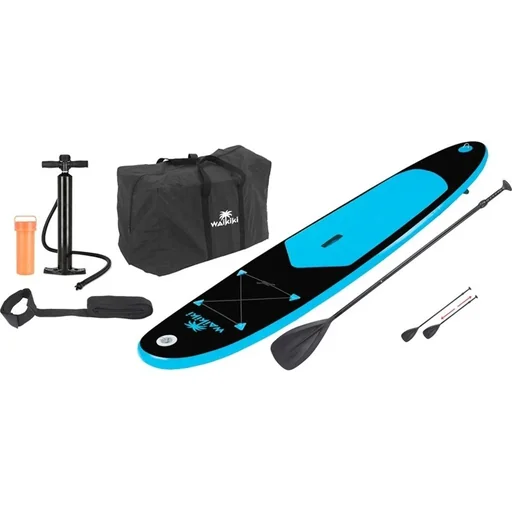 "Pacific aufblasbares SUP Board - 285 cm - 6-teiliges Set - Blau/Schwarz image"
