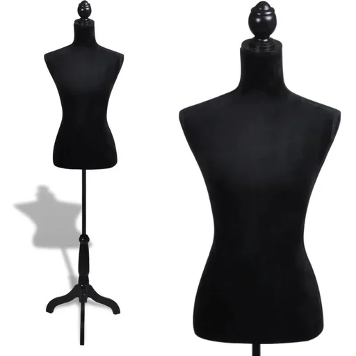 "Schaufensterpuppe Torso Frau schwarz image"