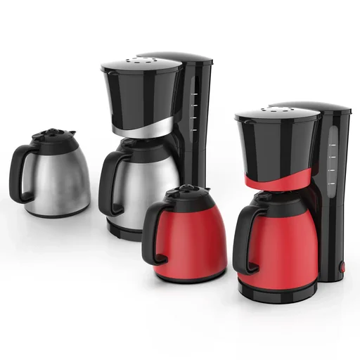 "Duo-Kaffeemaschine, 1 Liter, silber image"