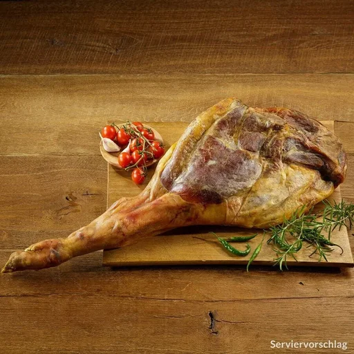 "4,2 kg Original Paleta Serrano-Schinken Spanische Vorderviertel image"