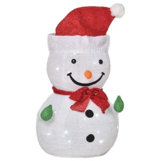 "Weihnachten Schneemann Weihnachtsdekoration mit LED-Lichter image"