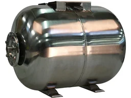 Hauswasserwerk Druckkessel Membrankessel Edelstahl 50 L 33,25 mm (1