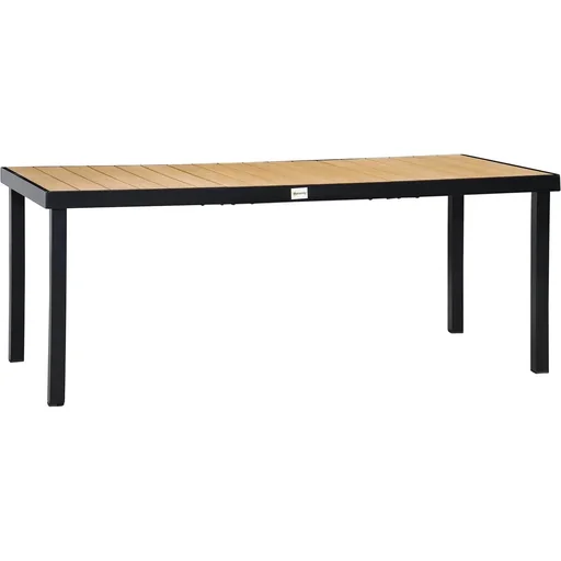 "Gartentisch für 8 Personen Aluminium 190cm x 90 cm x 74 cm image"