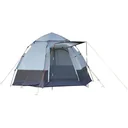 Campingzelt 3-4 Personen - Grau/Schwarz - 260 x 260 x 150 cm