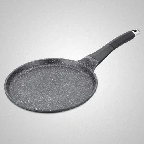 "NL Pfannkuchenpfanne - Marmorbeschichtung - 28cm - Schwarz image"