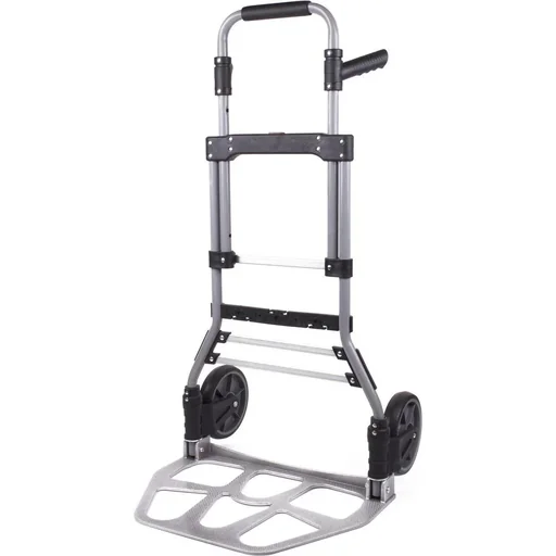 "Zusammenklappbarer Trolley - 51x48,5x107 cm - max 120 kg - Aluminium image"