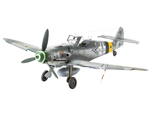 "Modellbausatz Messerschmitt Bf109 G-6 Late & early version image"