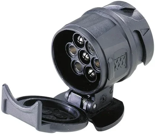 "Adapter kurz, von 13 pol. zu 7 pol. Stecker image"
