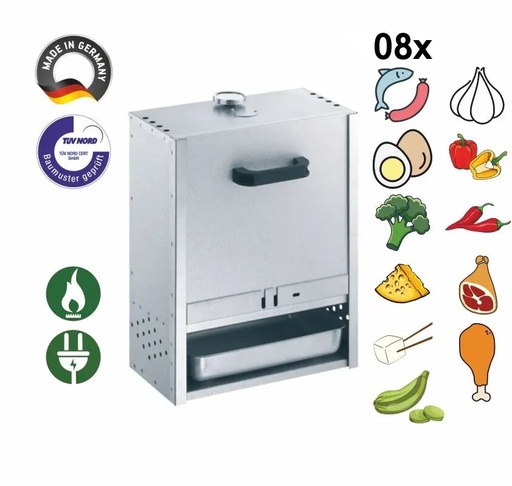 "Räucherofen "Typ Einsteiger", aus aluminierten Feinblech m. Schieber image"