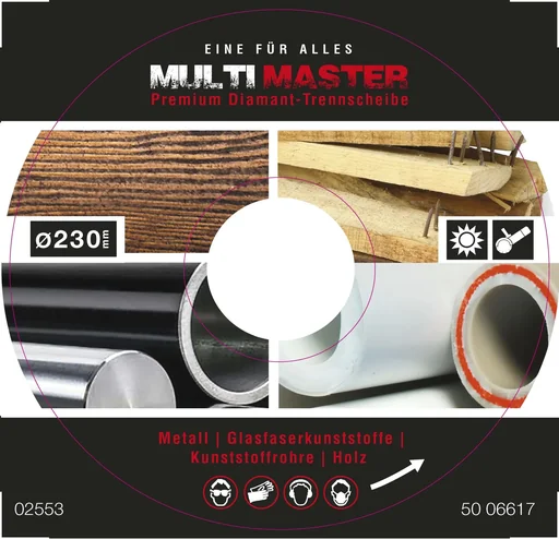 "Diamant- Trennscheibe Multi Master - 230 mm image"