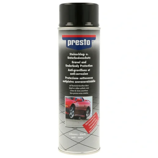 Steinschlag- und Unterbodenschutz überlackierbar 500 ml, Farbe schwarz