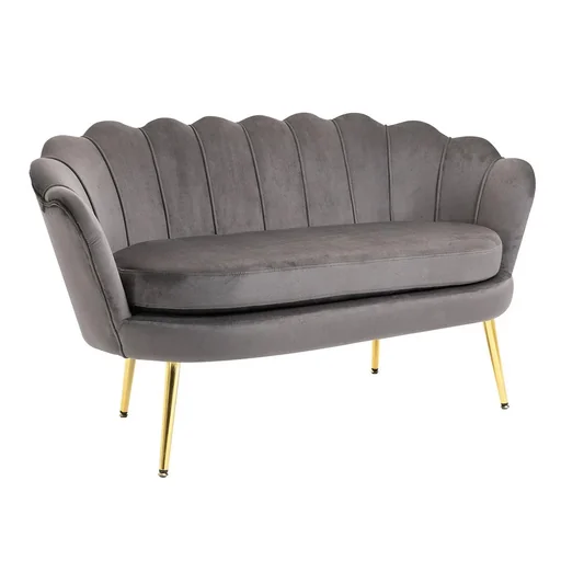 "2-Sitzer Stoffsofa Zweisitzer Loungesofa mit weichen und großzügigen Kissen Polstersofa Sitzmöbel Polstermöbel Designsof image"