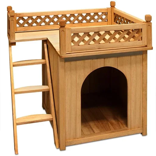 "Hundehütte mit Balkon image"